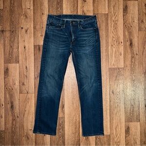 Levi's Dark Blue Straight Jeans